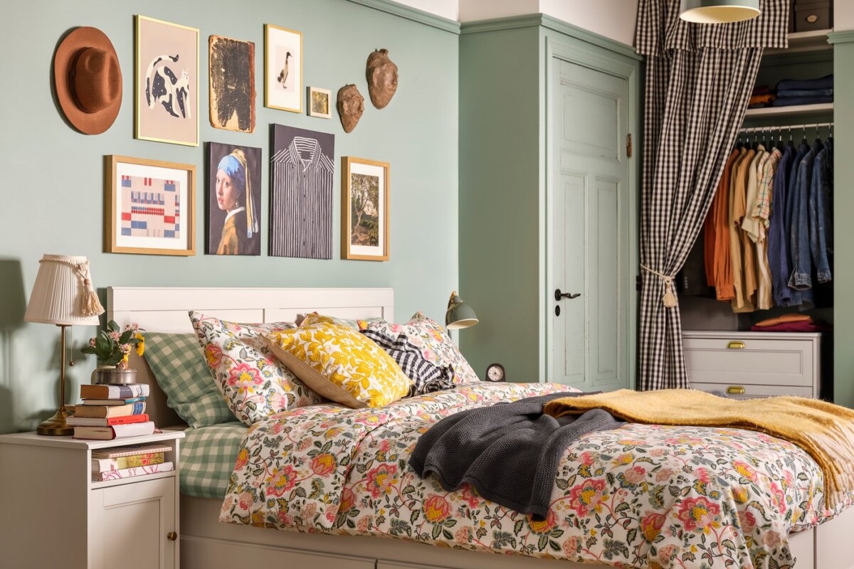 Spazio nascosto e design coordinato: come la serie IKEA FÅGELFJÄLLET unisce letto, armadio e cassetti in camera
